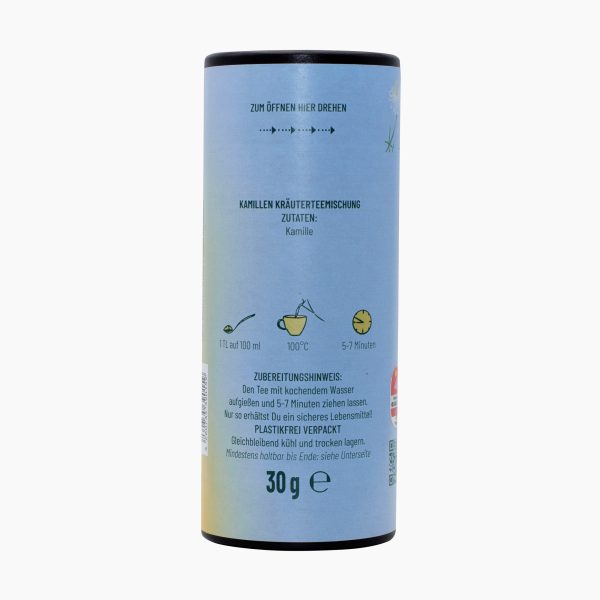 Acht Botaniker Kräutertee Kamille 30g – Bild 3