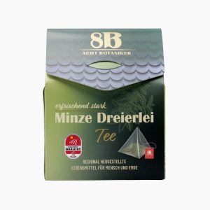 Acht Botaniker Kräutertee Minze Dreierlei 40g