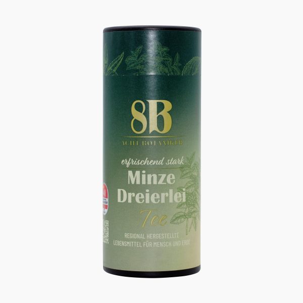 Acht Botaniker Kräutertee Minze Dreierlei 30g