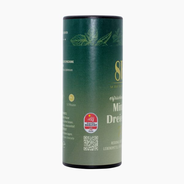 Acht Botaniker Kräutertee Minze Dreierlei 30g – Bild 2