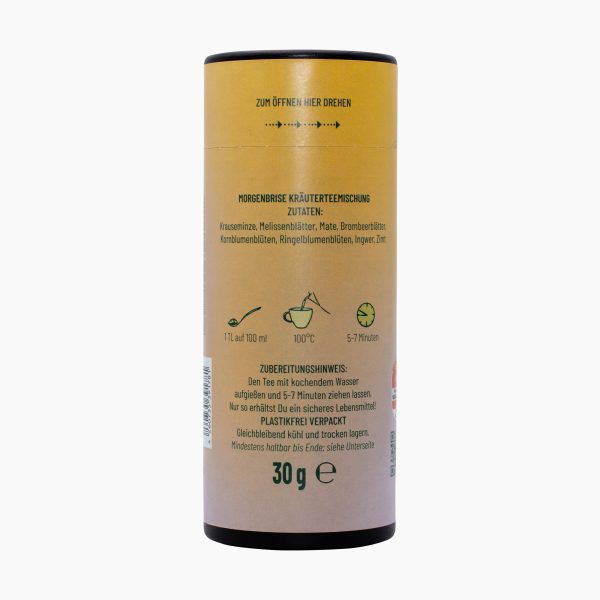 Acht Botaniker Kräutertee Morgenbrise 30g – Bild 3