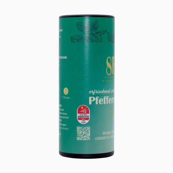 Acht Botaniker Kräutertee Pfefferminze 30g – Bild 2