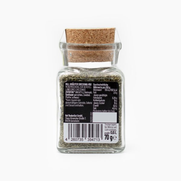 Acht Botaniker Dressing-Mix Dill Kräuter 70g – Bild 2