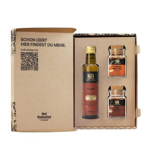 Acht Botaniker Geschenkbox Grill-Zeit